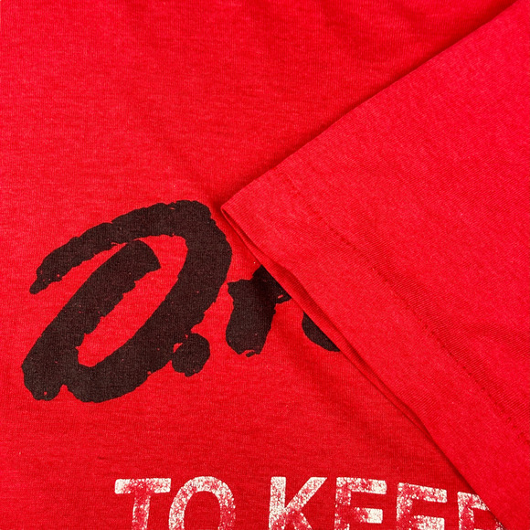 Vintage 80s Dare To Keep Kids Off Drugs T-Shirt school program say no LARGE/XL - Picture 3 of 6